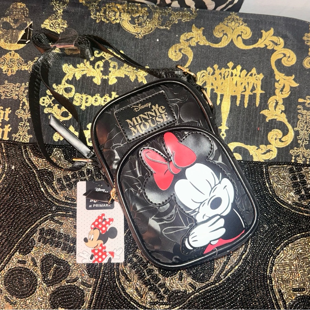 Minnie Mouse Disney Crossbody purse phone holder - Picture 2 of 12